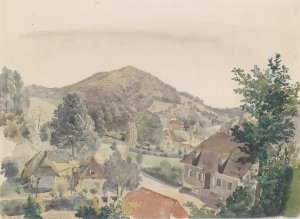 Im Tal von Bad Rohitsch-Sauerbrunn by Johann Nepomuk Passini Oil Painting