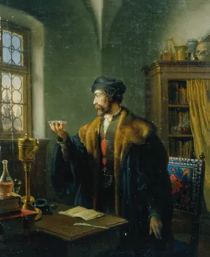 Faust am Ostermorgen by Johann Peter Krafft Oil Painting