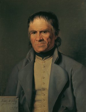 Franz Wessely by Johann Peter Krafft Oil Painting