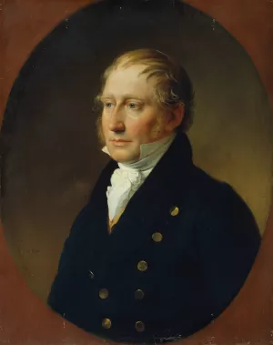 Heinrich Friedrich Muller by Johann Peter Krafft Oil Painting