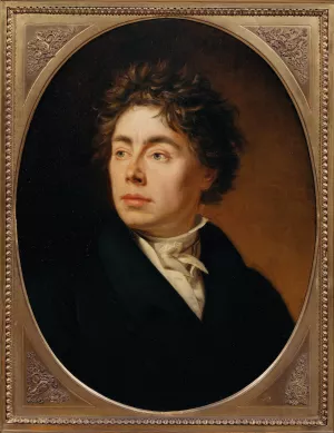 Josef Krafft, der Bruder des Kunstlers by Johann Peter Krafft Oil Painting