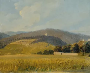 Landschaft bei Baden by Johann Peter Krafft Oil Painting