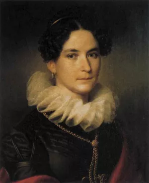 Maria Angelica Richter von Binnenthal by Johann Peter Krafft - Oil Painting Reproduction