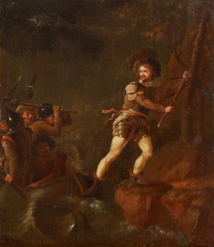 Wilhelm Tell by Johann Peter Krafft Oil Painting