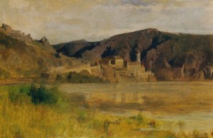Ansicht von Durnstein by Johann Till Oil Painting