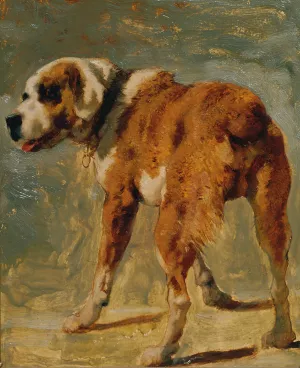 Bernhardiner by Johann Till Oil Painting