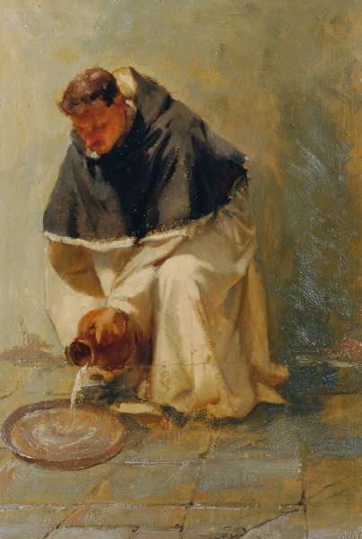 Main Product Photo of Selbstbildnis als Dominikaner Painting by Johann Till