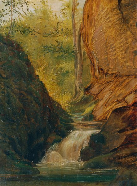 Main Product Photo of Waldbach Painting by Johann Till