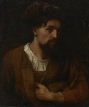 Portrait of a Philosopher by Johann Ulrich Mayr Oil Painting
