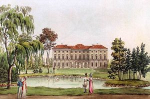 English Landscape Garden by Johann Ziegler Oil Painting