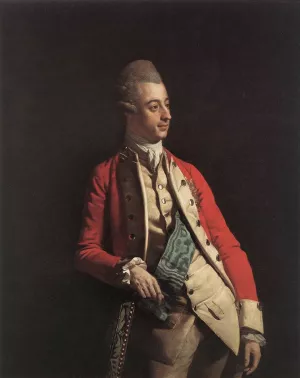 Prince Ernest Gottlob Albert of Mecklenburg-Strelitz by Johann Zoffany - Oil Painting Reproduction