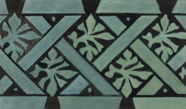 Romaans bandmotief  by Johanna Van De Kamer - Hand-Painted Oil Painting Reproduction