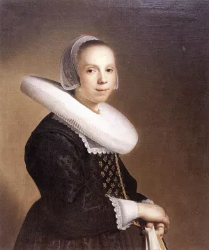 Portrait of a Bride by Johannes Cornelisz Verspronck - Oil Painting Reproduction