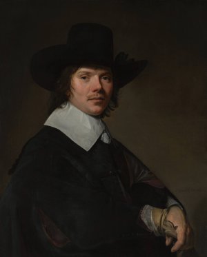 Portrait of a Man by Johannes Cornelisz Verspronck Oil Painting