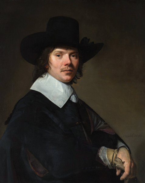 Main Product Photo of Portrait of a Man  Painting by Johannes Cornelisz Verspronck