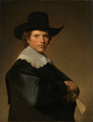 Portrait of a Man by Johannes Cornelisz Verspronck Oil Painting