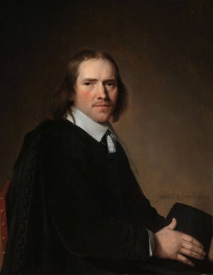 Portrait of Dirck, Johannes, or Jacobus Wallis by Johannes Cornelisz Verspronck Oil Painting
