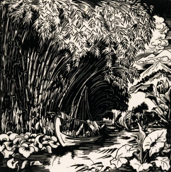Main Product Photo of De kreek  Painting by Johannes Frederik Engelbert Ten Klooster