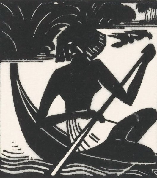 Main Product Photo of Papoeameisje  Painting by Johannes Frederik Engelbert Ten Klooster