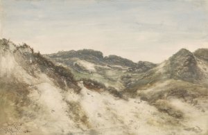 Duinlandschap bij Zorgvliet by Johannes Gijsbert Vogel Oil Painting