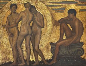 Paris' Dom by Johannes Kragh Oil Painting