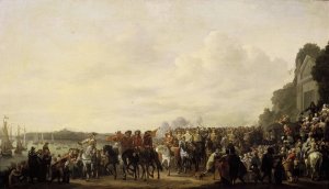 Charles II by Johannes Lingelbach Oil Painting