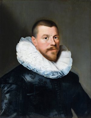 Portrait of a Middle-Aged Man by Johannes Paulus Moreelse Oil Painting