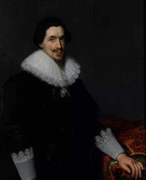 Portrait of Lucas van Voorst Oil painting by Johannes Paulus Moreelse