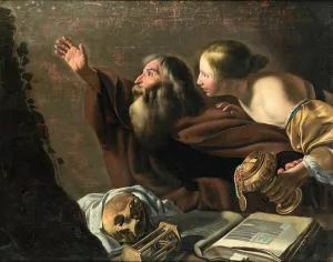 Vanity Oil painting by Johannes Paulus Moreelse