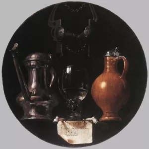 Emblematic Still-Life Oil painting by Johannes Torrentius