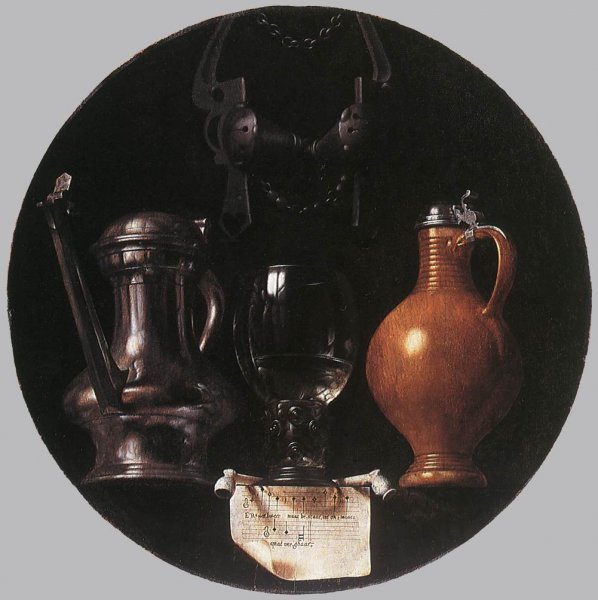 Main Product Photo of Emblematic Still-Life Painting by Johannes Torrentius