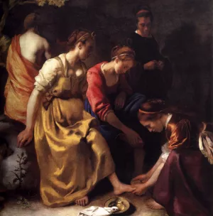 Diana and her Companions by Johannes Vermeer Oil Painting