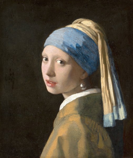 Girl with a Pearl Earring  by Johannes Vermeer - Hand-Painted Oil Painting Reproduction