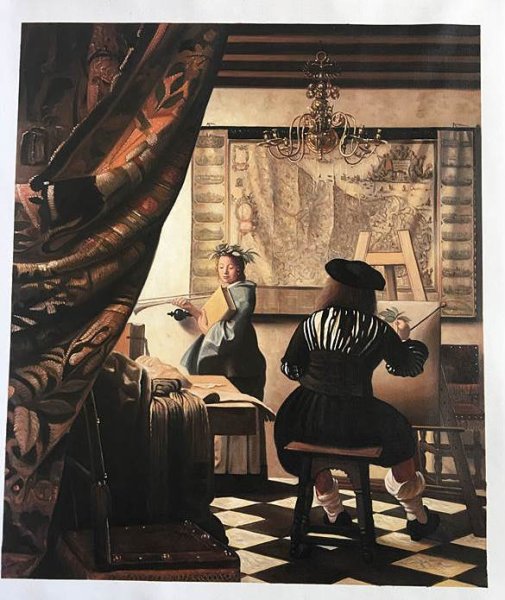 The Art of Painting Oil Painting Reproduction