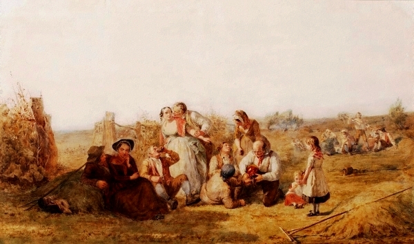 Main Product Photo of The Haymakers Painting by John Absolon