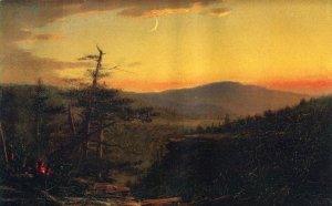 Catskill Mountains at Sunset
