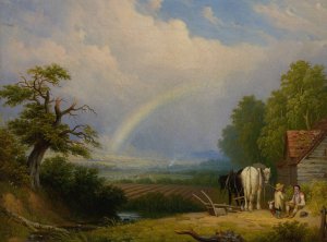 The Four Seasons 1 by John Anthony Puller Oil Painting