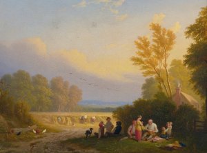 The Four Seasons 2 Oil painting by John Anthony Puller