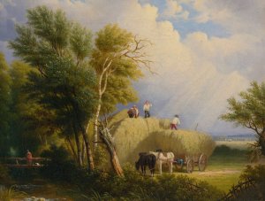 The Four Seasons 3 by John Anthony Puller Oil Painting