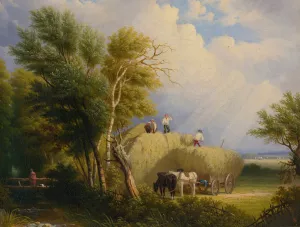The Four Seasons 3 by John Anthony Puller Oil Painting