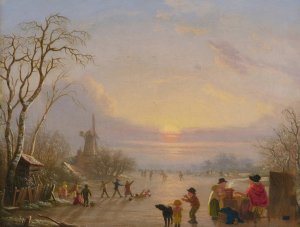 The Four Seasons 4 by John Anthony Puller Oil Painting