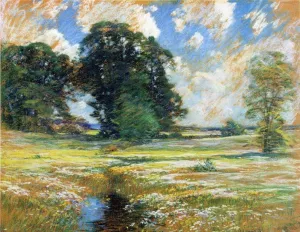 Spring Marshland by John Appleton Brown - Oil Painting Reproduction