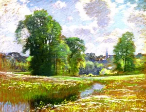 Summer Time by John Appleton Brown - Oil Painting Reproduction