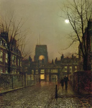 Old Chelsea by John Atkinson Grimshaw Oil Painting
