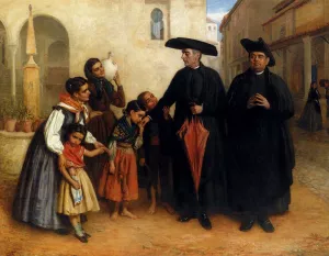 The Favourite Priest painting by John Bagnold Burgess