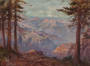 Grand Canyon of Arizona by John Bond Francisco Oil Painting
