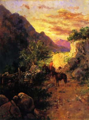 Riders at the Gate II by John Bond Francisco Oil Painting
