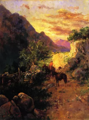 Riders at the Gate II by John Bond Francisco Oil Painting