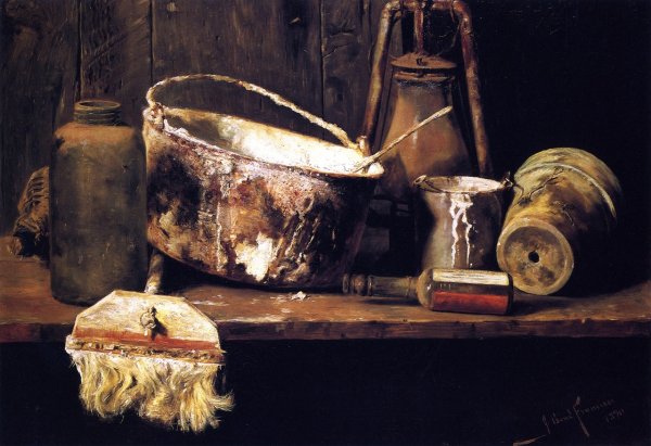 Still Life by John Bond Francisco - Hand-Painted Oil Painting Reproduction