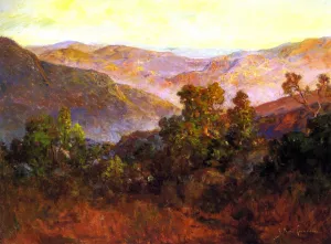 The Foothills of California, Tejon Ranch by John Bond Francisco - Oil Painting Reproduction